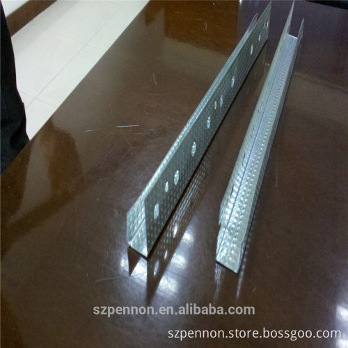 Hot Dip Zinc Galvanized Metal 28 Perforated Wall Angle